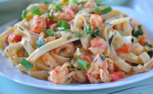 CAJUN CRAWFISH FETTUCINI