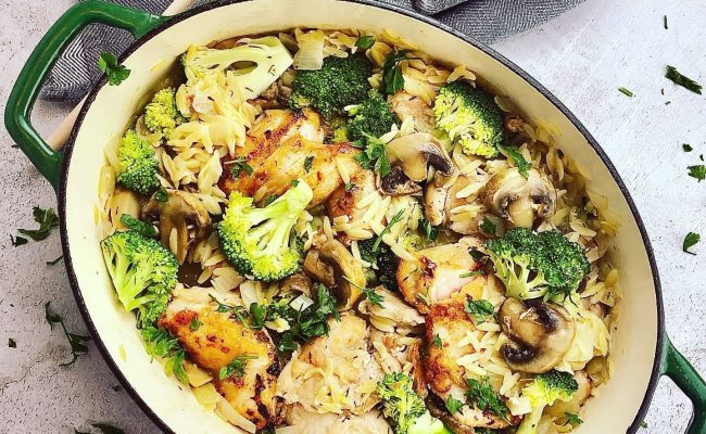 Chicken-and-orzo